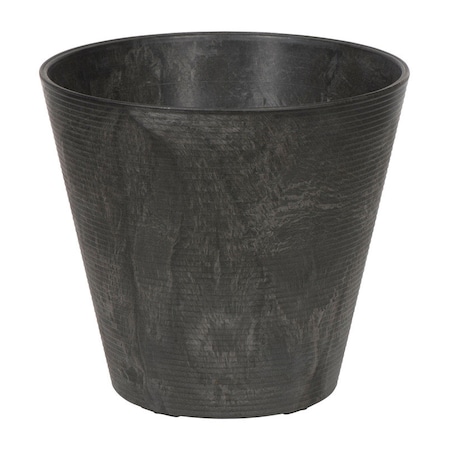 Novelty Flower Pot Cali 12" Blk 34128